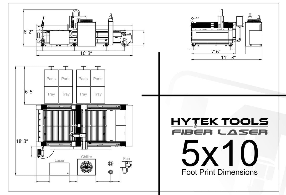 Fiber Laser 6x12  6000w-12000w – Hytek Tools - Fiber Laser Sales