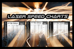 Fiber Laser Speed & Thickness Charts - 3kw 6kw 12kw 20kw 30kw