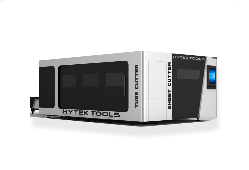 Fiber Laser 5x10 - Tube Cutter Combo OPEN – Hytek Tools - Fiber Laser Sales  - USA